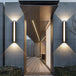 Versatile Up Down Led Wall Lamp - Waterproof Modern Design For Garden Street Corridor And Stairs