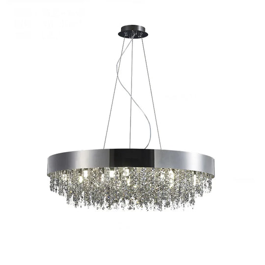 Elegant Light Luxury Crystal Chandelier - Modern Italian Creative Design For Living Rooms Bedrooms