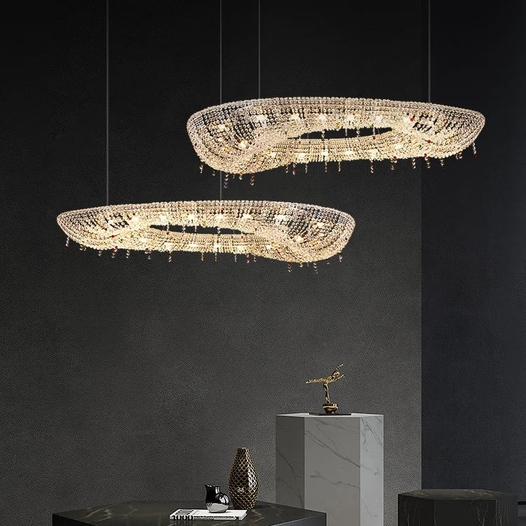 Modern Led Bird’s Nest Ceiling Chandeliers - Captivating Elegance For Villas And Living Spaces