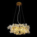 Circle Branch Crystal Chandelier - Luxury Led Lighting For Living Rooms Restaurants And Hotel