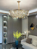 New Modern Crystal Chandelier - Effortless Elegance For Living Dining And Bedroom Spaces Chandelier