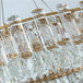 Elegant Led Transparent Crystal Chandelier - A Modern Light Luxury Fixture For Living Room Decor