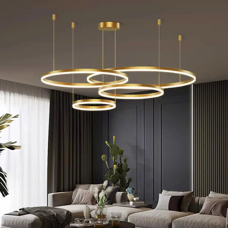 Nordic Modern Led Living Room Chandelier - Stylish Lighting For Rooms Bedrooms And Home Decor