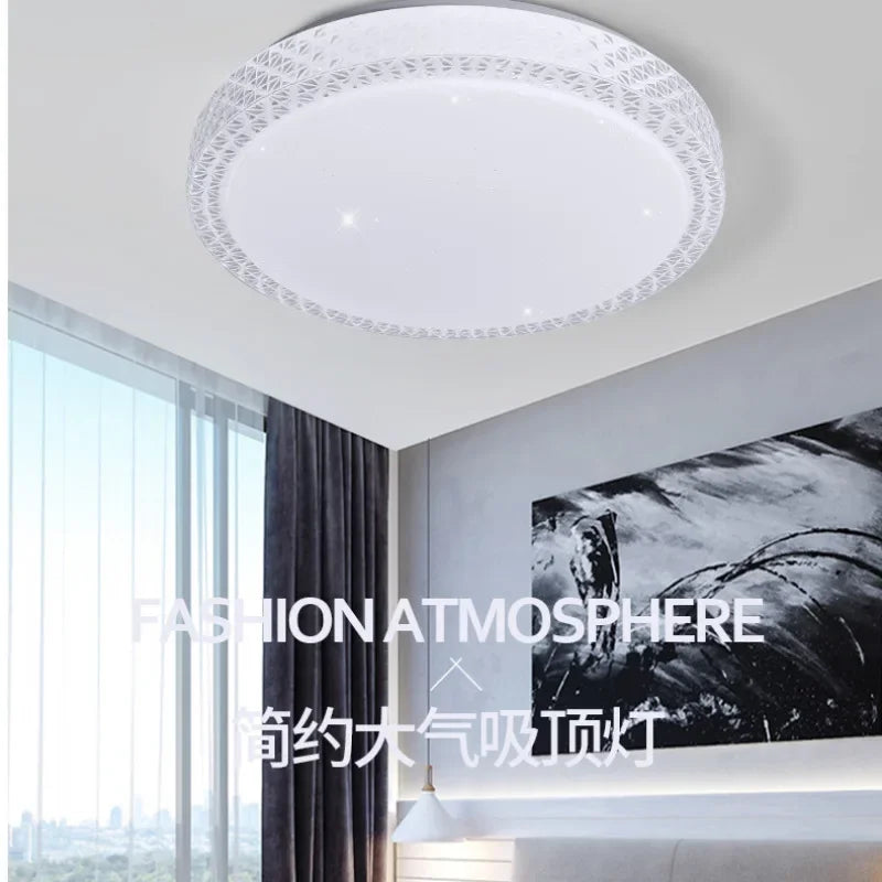 Modern Dimmable Led Ceiling Lamp - Available In 12W 18W 24W And 48W Ideal For Living Rooms Bedrooms