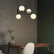 Nordic Designer Led Ceiling Chandelier - Glass Lampshade With G9 Bulb Socket For Living Room Center