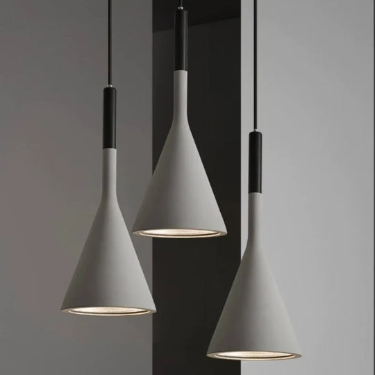 Nordic Modern Cement Pendant Lamp - Contemporary Lighting For Bedrooms Restaurants And More Lights