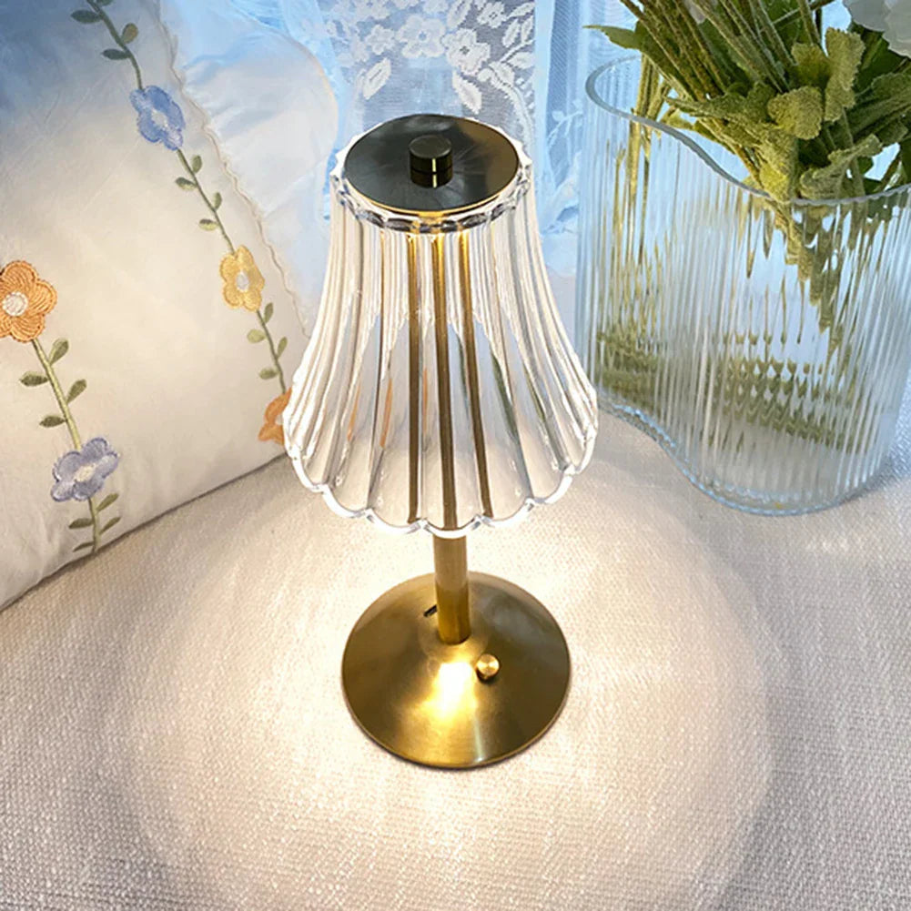 Crystal Table Lamp - Dimmable Led Diamond For Romantic Home Decoration