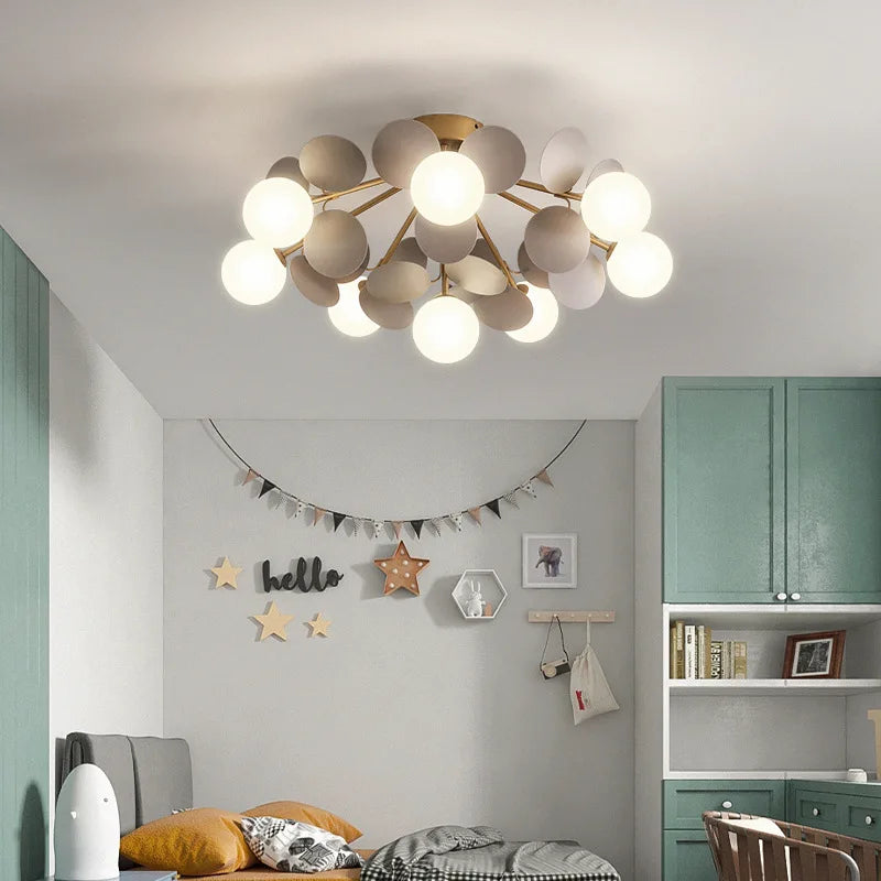 Nordic Kids Bedroom Ceiling Lamp - Modern Light For Nursery Decor Ceiling Light