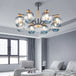 Modern Led Magic Beans Ceiling Chandeliers - Molecular Elegance For Living And Dining Spaces