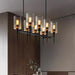 Elegant Dining Room Chandelier - Stylish Pendant Lighting Fixture For Indoor Decor Lights