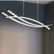 Contemporary Aluminum Ceiling Chandelier - Modern Design For Dining Tables Kitchen Islands And More