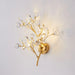 Layla’s Golden Crystal Wall Lamp - Creative Light Luxury For Your Living Spaces Wall Lamp