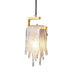 Elegant Postmodern Copper Chandelier - Ideal For Creative Bedroom Bedside Corridor And Restaurant