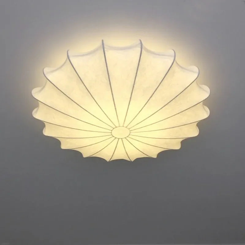 Danish Design Led Ceiling Light - Creative Fabric Chandelier For Elegant Home And Hospitality Decor