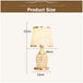 European - Style Crystal Table Lamp - Inspired Modern Bedroom Warmth And Romance