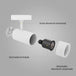 Sophia’s 360° Adjustable Ceiling/Wall Spotlight With Dimmable Gu10 Replaceable Bulb