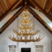 Retro Led Antler Chandeliers - Creative Resin Pendant Lamps For Living Dining Rooms Bars Hotels And