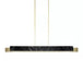 Luxury Marble Chandelier - Modern Led Pendant Lamp For Indoor Lighting And Minimalist Elegance