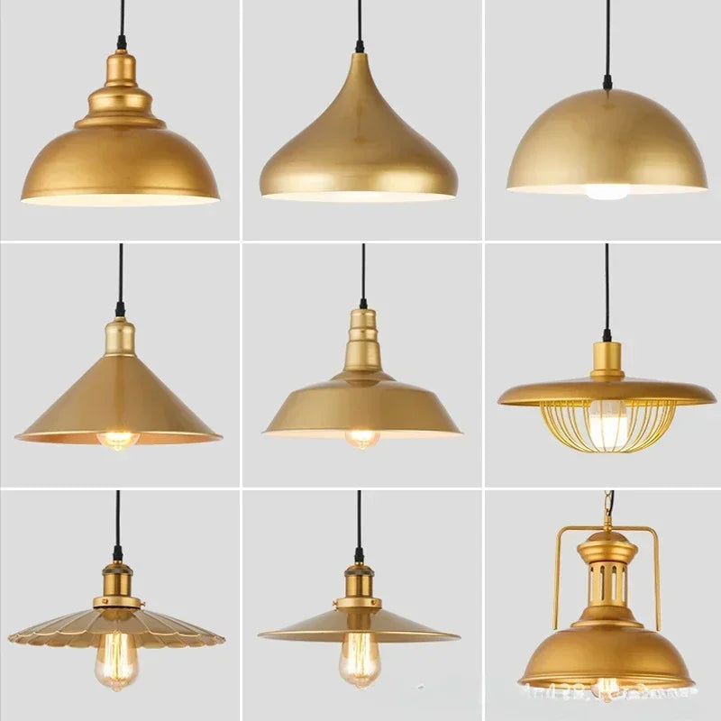 Modern Pendant Light Restaurant Chandelier Industrial Hanging Lamps For Ceiling Dining Table And