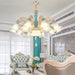 Elegant European - Style Crystal Chandelier - A Romantic And Fashionable Lighting Fixture For