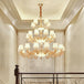 European Style Duplex Building Chandelier - Simple Elegance For Large Living Rooms Hallways And