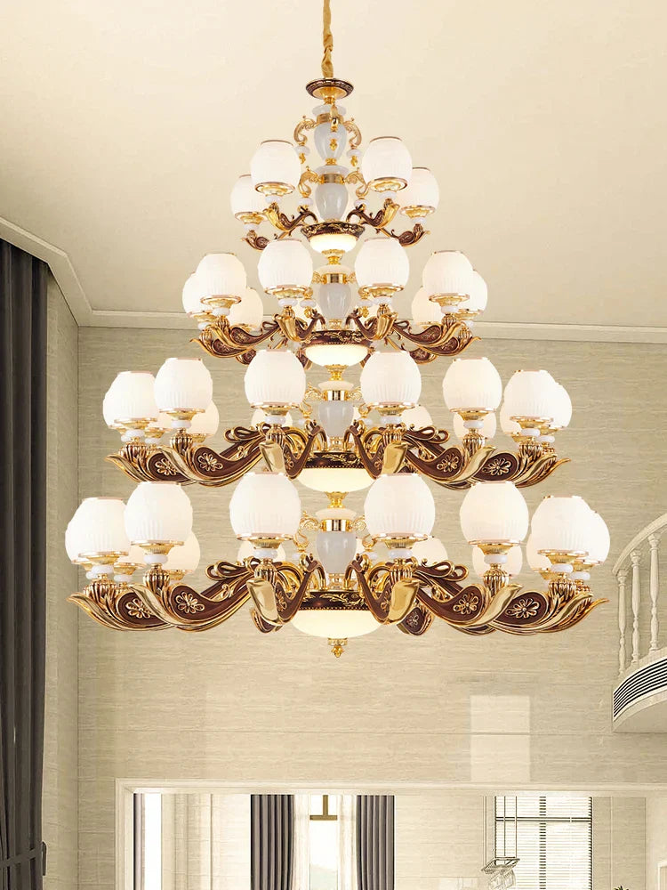 European Style Large Chandelier - Elegance For Living Rooms Hotels Villas And Grand Hallways