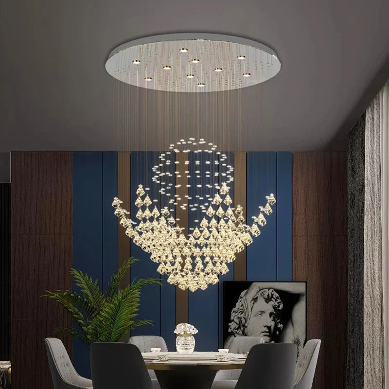 Luxury Crystal Chandelier - Elegance And Opulence For Home Decoration Chandelier