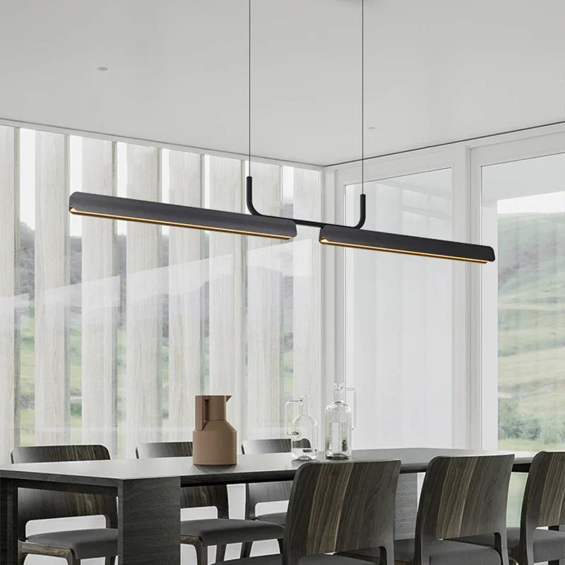 Contemporary Led Pendant Lamp - Designer Lighting For Dining Kitchen And Coffee Table Decor Lights