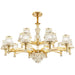 Elegant European Style Crystal Chandelier - A Modern Light Luxury Fixture For Living Rooms Bedrooms