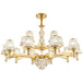 Elegant European Style Crystal Chandelier - A Modern Light Luxury Fixture For Living Rooms Bedrooms