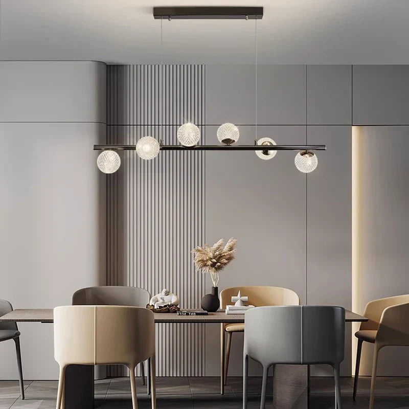 Modern Led Pendant Lights For Dining Room - Stylish Ceiling Hanging Lamps Indoor Lighting