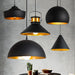 Nordic Retro Industrial Black Ceiling Pendant Lamp - Perfect For Restaurant Dining Table And Bar