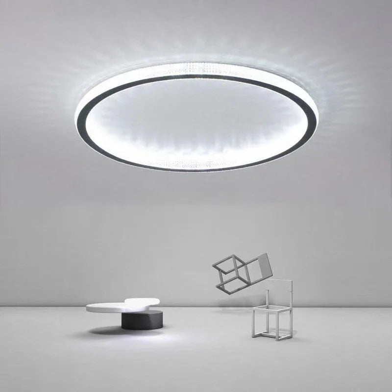 Modern Led Ceiling Lamp - Perfect For Bedroom Living Room Dining Study Hotel Hall Elegant Light