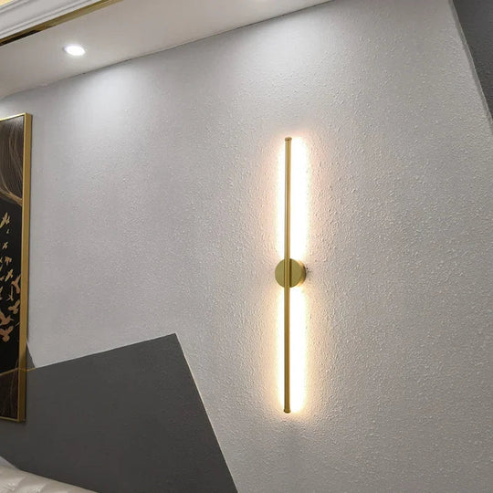 Sleek Modern Nordic Led Wall Lights - Minimalist Elegance For Living Rooms Bedrooms Corridors And