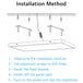 20W Led Flat Panel Light - Square Ceiling Lamp 300X300Mm Cold White Indoor Lighting Ac175 - 265V