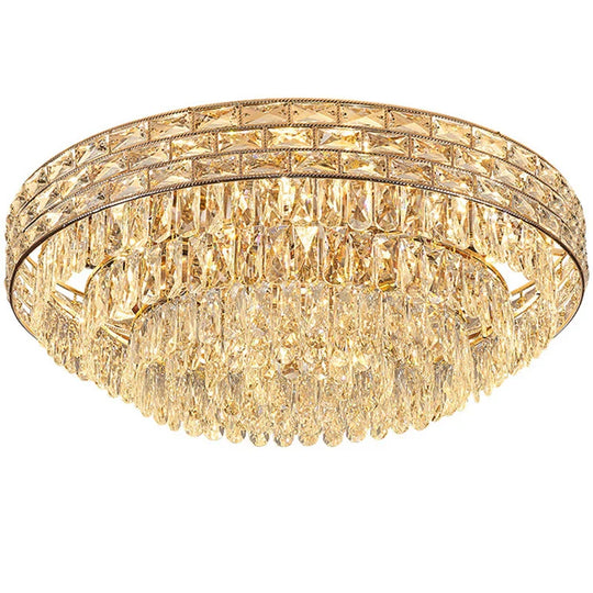 New Modern Crystal Ceiling Lamp - Light Luxury Design For Living Dining And Bedroom Spaces Ceiling