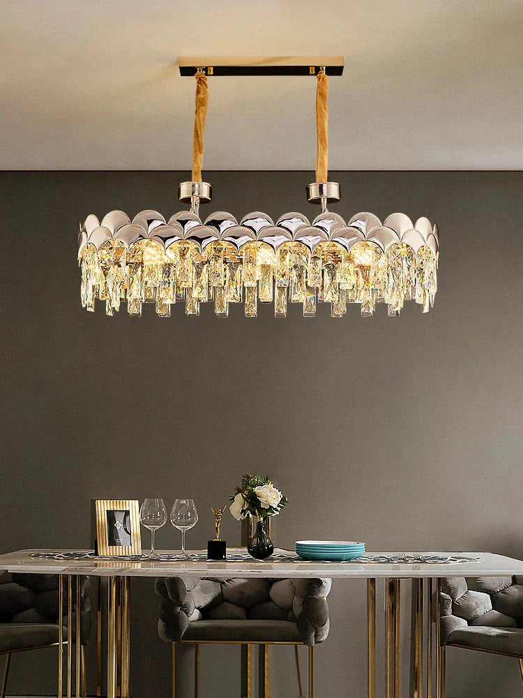 New Design Modern Luxury Golden Chandelier - Opulent Illumination For Bedrooms Halls And Dining