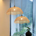 Modern Hand - Woven Bamboo Pendant Lights - Artistic Rattan Wicker Chandeliers For Dining Rooms And