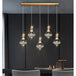 Modern Crystal Led Pendant Lights - Elegant Hanging Chandeliers For Living Rooms Dining Areas