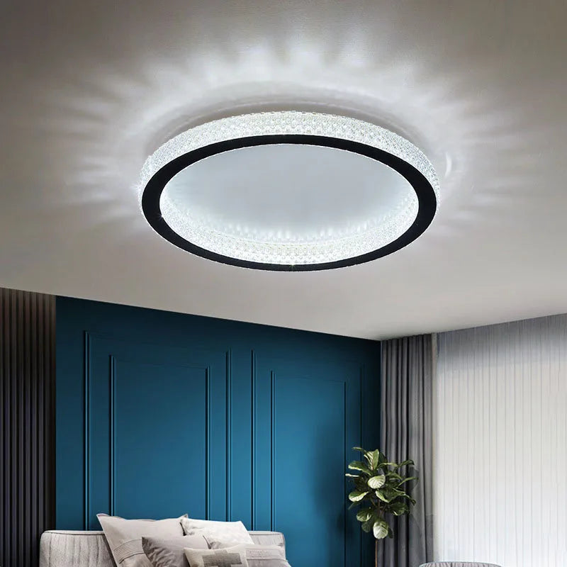 Modern Led Ceiling Lamp - Perfect For Bedroom Living Room Dining Study Hotel Hall Elegant Light