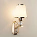 Modern Led Wall Lamp With Glass Lampshade - Stylish Sconces For Hotel Bedroom Living Room Stairs