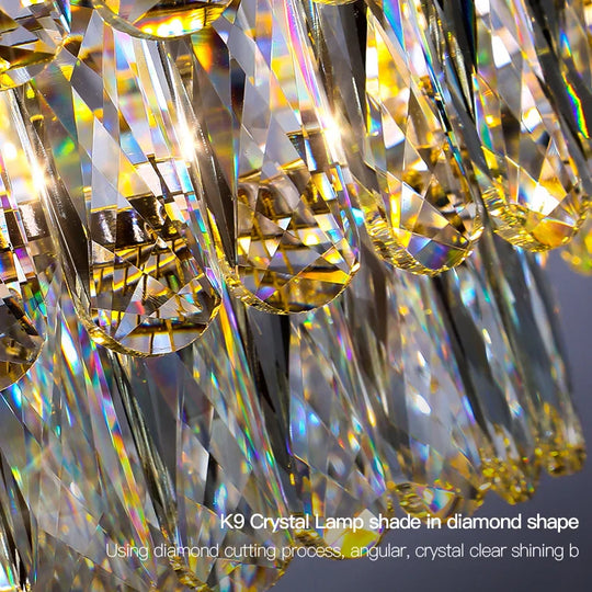 Modern Crystal Chandelier Ceiling - Novelty Trend Lighting For Hall Living Room And Bedroom