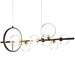 Designer Bubble Ball Chandelier - Nordic Glass Lighting For Dining Living Room And Bar Pendant