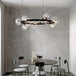 Designer Bubble Ball Chandelier - Nordic Glass Lighting For Dining Living Room And Bar Pendant