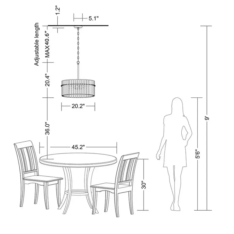 Contemporary 5 - Light Brushed Brass Finish Crystal Glass Chandelier - Illuminate Your Space With