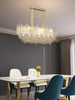 Elegant French Crystal Chandelier - Postmodern Light Luxury For A Luxurious Atmosphere In Living