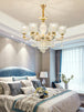 Elegant European Style Crystal Chandelier - A Light Luxury Atmosphere Fixture For Living Rooms