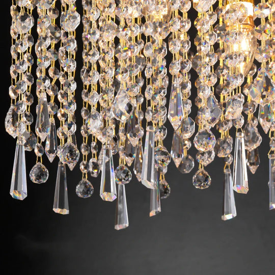 Chic Light Luxury Living Room Chandelier - Ideal For Creating Atmosphere In Lobbies Showrooms