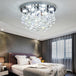 Modern Led Crystal Ball Rectangle Ceiling Lights - Contemporary Elegance For Living Rooms And