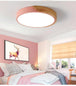 Macaron Round Led Ceiling Lamp - Modern Simple Atmosphere Lighting Fixture For Home Decor Ceiling